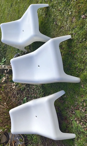 3 x  Loungestuhl Kunststoff Ikea Bild 5
