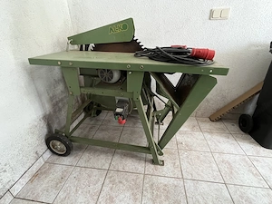 Brennholz-Kreissäge mit Wippe Bild 3