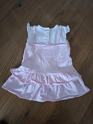 Kleid kurzarm mit Hase Größe 68 Bild 3