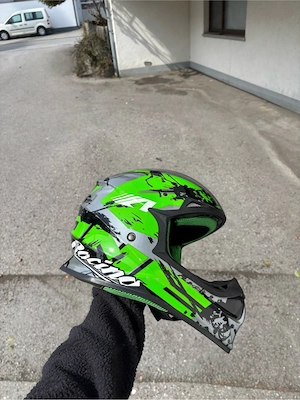 Motocross Helm  Bild 2