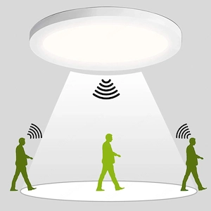 Originalverpackte LED-Leuchte mit Sensor Bild 2