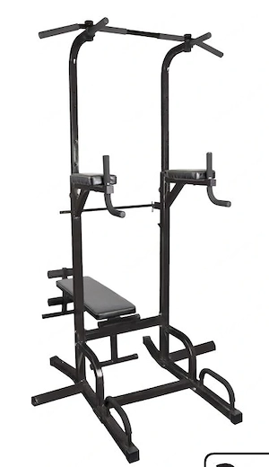 Power Tower mit Trainingsbank