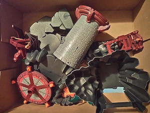 Playmobil Drachenturm 4836 + Drachenkatapult 4840 - vollständig in OVP mit Leuchteffekten