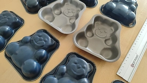 Teddybär Backformen zu verschenken  Bild 2