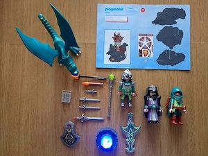 Playmobil Drachenturm 4836 + Drachenkatapult 4840 - vollständig in OVP mit Leuchteffekten Bild 2