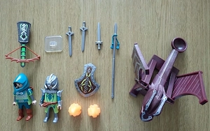 Playmobil Drachenturm 4836 + Drachenkatapult 4840 - vollständig in OVP mit Leuchteffekten Bild 3