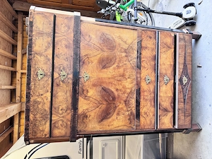 Alte Schreibtisch Sekretär   Kommode 