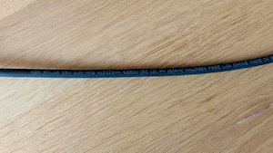 25m Solar   PV Kabel 6mm  - KBE Solar DB+ EN 50618 H1Z2Z2-K IEC 62930 Bild 2