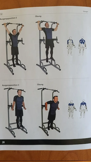 Power Tower mit Trainingsbank Bild 3