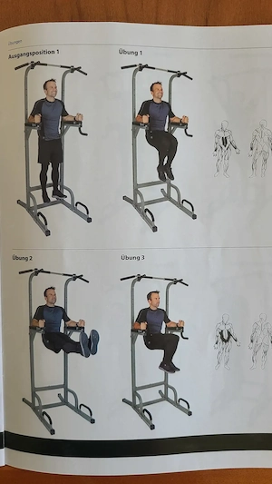 Power Tower mit Trainingsbank Bild 2