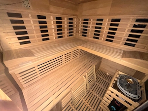 Sauna und Infrarot Kabine Bild 2