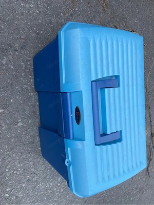 Holzpferd mit viel Zubehör Bild 2