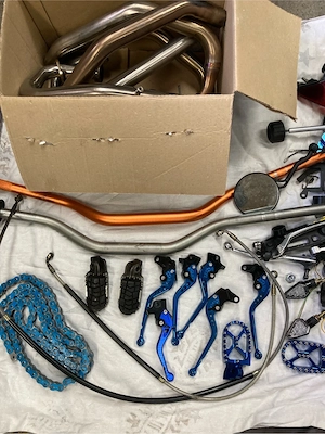 moped teile für derby irgend ein cross modell Bild 2