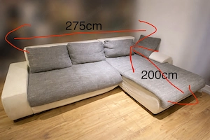 Couch mit Bettfunktion  Bild 3