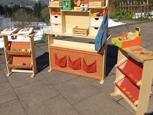 Holz Kaufladen Kinder Bild 3