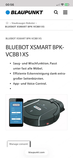 Blaupunkt Saugroboter Bild 5