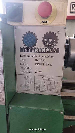 Drehbank, Drehmaschine  Bild 4