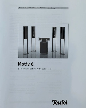 TEUFEL Motiv 6 Lautsprecherset Bild 5