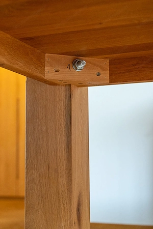 gepflegter, sehr gut erhaltener Esstisch (Eiche) inkl. 6 Stühle Bild 5