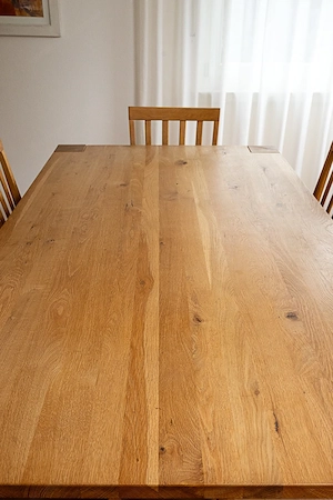 gepflegter, sehr gut erhaltener Esstisch (Eiche) inkl. 6 Stühle Bild 2