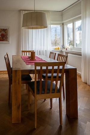 gepflegter, sehr gut erhaltener Esstisch (Eiche) inkl. 6 Stühle Bild 7