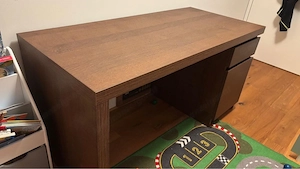 Computertisch Schreibtisch Tisch Bürotisch Arbeitstisch, Länge 140 x Tiefe 65 x Höhe 73 cm. Bild 3