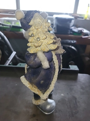 Deko Weihnachtsmann 25cm Bild 3