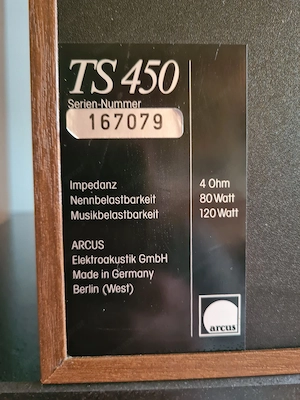 Arcus Lautsprecherboxen  Bild 3