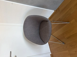 6 Esszimmerstühle grau