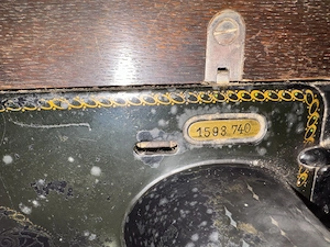 Original Mundlos Tretnähmachine Bild 3