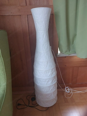 Ikea Stehlampe mit Papier Bild 3
