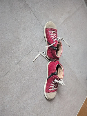 Waldviertler Frühlingsschuhe rot Gr 31 Bild 3