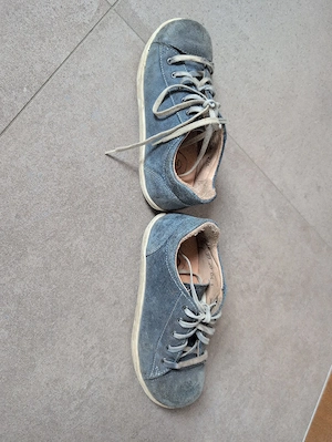 Waldviertler Frühlingsschuhe blau Gr 30 Bild 2