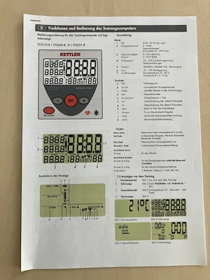 Crosstrainer Kettler Cosmos XT Bild 9