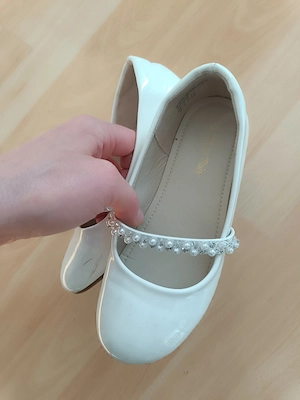 Erstkommunion Schuhe 1x getragen  Bild 2