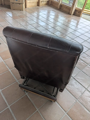 Ledersessel zum relaxen Bild 3