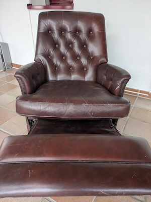 Ledersessel zum relaxen Bild 5