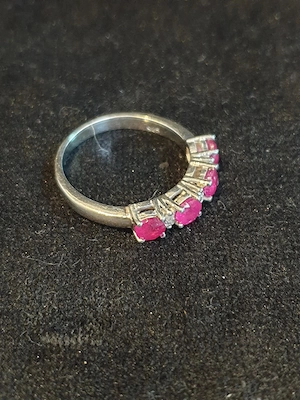 Eleganter Rubin-Ring 1,2ct Bild 3