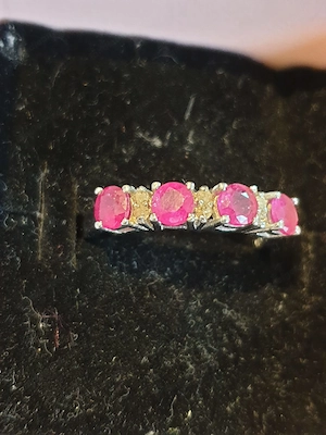 Eleganter Rubin-Ring 1,2ct Bild 7