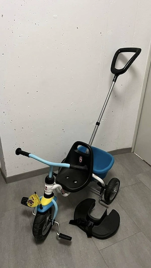 Puky Dreirad mit Schiebestange und Fußbrett