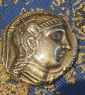 Silber Drachme Bild 3