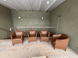 Wittmann Aura Leder Fauteuil  Sessel