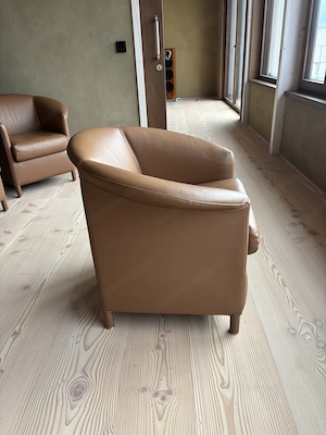 Wittmann Aura Leder Fauteuil  Sessel Bild 3