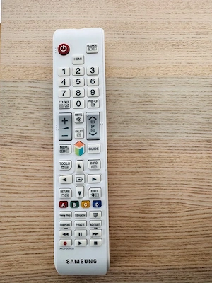 Fernsehgerät-TV in weiss Bild 2