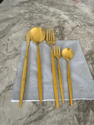 Besteck Gold Bild 2