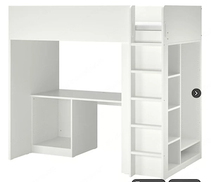Ikea SM STAD Hochbett, weiß 