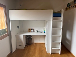 Ikea SMASTAD Hochbett, weiß  Bild 2