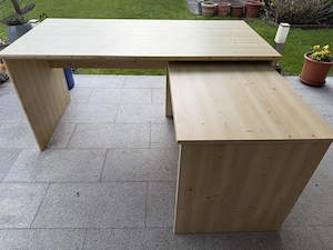 Schreibtisch als Kombination oder einzeln nutzbar Bild 2