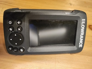 Lowrance Hook 2 4x GPS Echolot Fishfinder mit Geber und Halterung