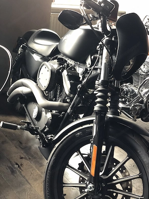 Harley Davidson Sportster Custom Umbau 1200ccm,  2014 nur 4800 km Bild 2
